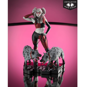 DC Direct Harley Quinn: Red, White & Black Statue by Jenny Frison 19cm