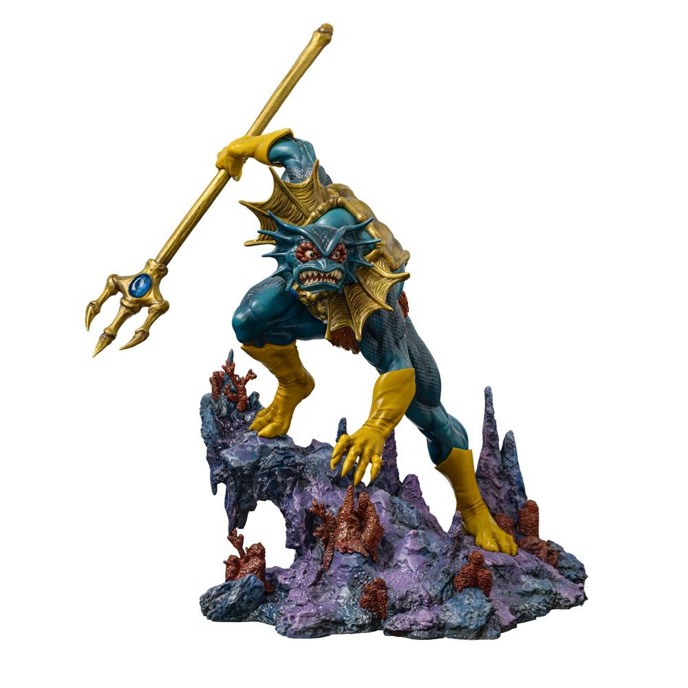 Iron Studios MOTU BDS Art Scale Statue Mer-Man afbeelding