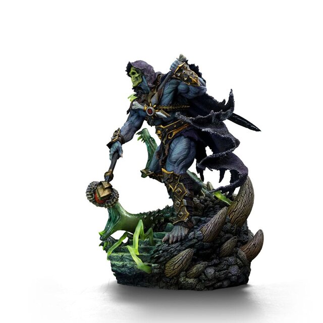 Masters of the Universe Deluxe BDS Art Scale Statue Skeletor Unleashed 23cm Masters of the Universe Deluxe BDS Art Scale Statue Skeletor Unleashed 23cm