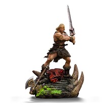 Masters of the Universe Deluxe BDS Art Scale Statue He-Man Unleashed 34cm