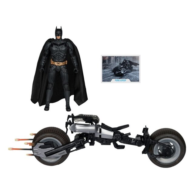 DC Multiverse Batman & Batpod (The Dark Knight Rises) Gold Label