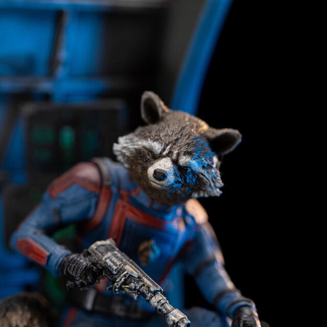 Marvel Scale Statue 1/10 Guardians of the Galaxy Vol. 3 Rocket Racoon 20cm
