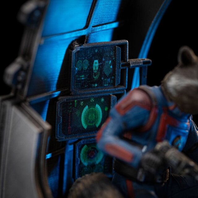 Marvel Scale Statue 1/10 Guardians of the Galaxy Vol. 3 Rocket Racoon 20cm