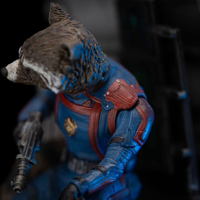 Marvel Scale Statue 1/10 Guardians of the Galaxy Vol. 3 Rocket Racoon 20cm