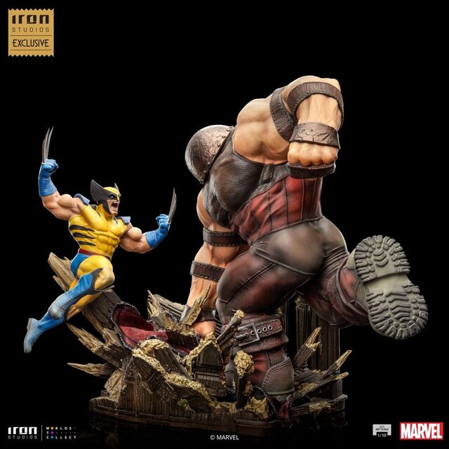 Marvel BDS Art Scale Statue 1/10 Wolverine vs Juggernaut 30cm Marvel BDS Art Scale Statue 1/10 Wolverine vs Juggernaut 30cm