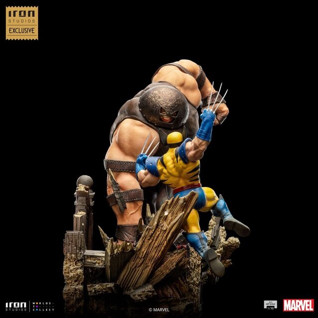Marvel BDS Art Scale Statue 1/10 Wolverine vs Juggernaut 30cm Marvel BDS Art Scale Statue 1/10 Wolverine vs Juggernaut 30cm