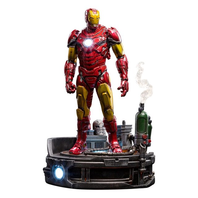 Marvel Deluxe Art Scale Statue 1/10 Iron Man Unleashed 23cm Marvel Deluxe Art Scale Statue 1/10 Iron Man Unleashed 23cm