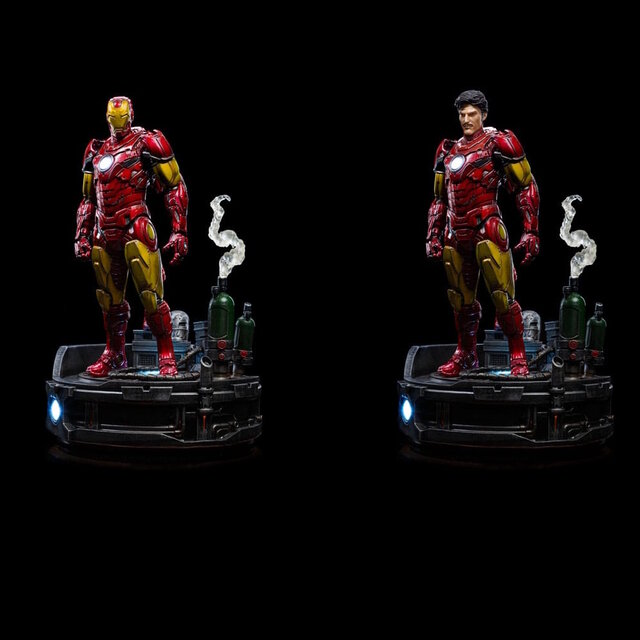 Marvel Deluxe Art Scale Statue 1/10 Iron Man Unleashed 23cm Marvel Deluxe Art Scale Statue 1/10 Iron Man Unleashed 23cm
