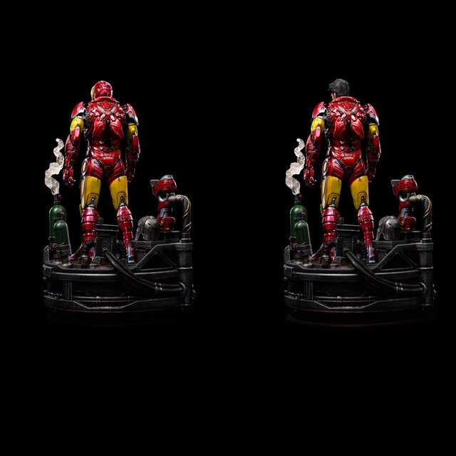 Marvel Deluxe Art Scale Statue 1/10 Iron Man Unleashed 23cm Marvel Deluxe Art Scale Statue 1/10 Iron Man Unleashed 23cm