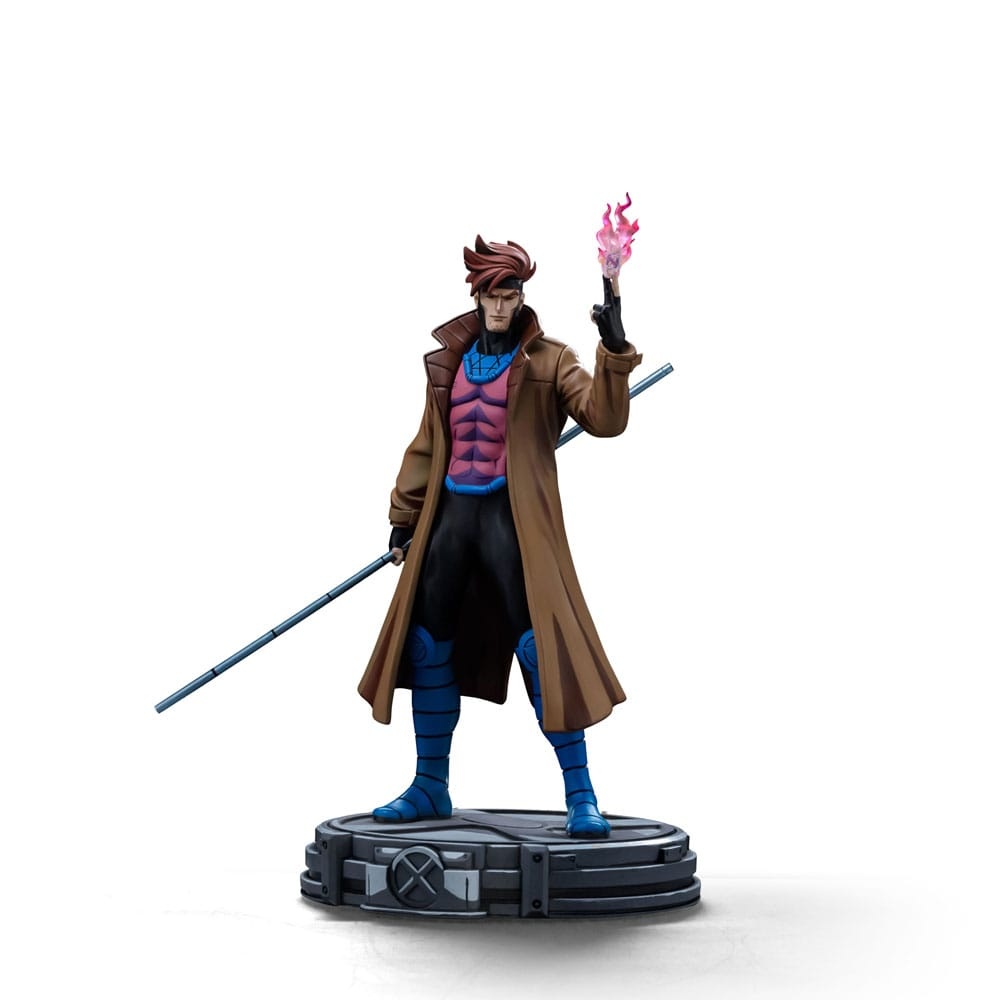 Iron Studios Art Scale Statue X-Men '97 Gambit afbeelding