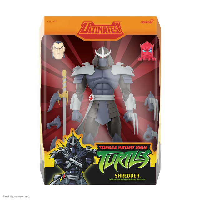 Teenage Mutant Ninja Turtles Ultimates Action Figure Wave 13 Shredder 18cm Teenage Mutant Ninja Turtles Ultimates Action Figure Wave 13 Shredder 18cm