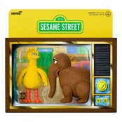 Sesame Street ReAction Action Figures 2-Pack Big Bird and Mr. Snuffleupagus 10cm Sesame Street ReAction Action Figures 2-Pack Big Bird and Mr. Snuffleupagus 10cm