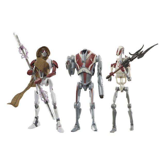 Star Wars Jedi: Fallen Order Black Series 3-Pack Magna Guard, Super Battle Droid & Battle Droid