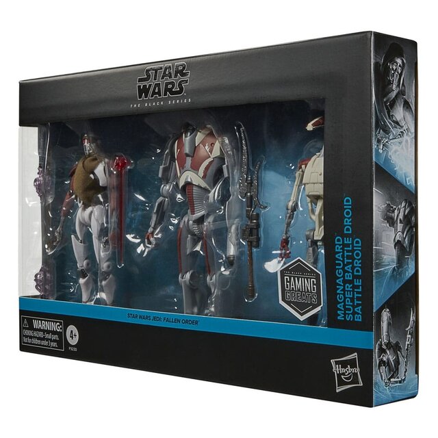 Star Wars Jedi: Fallen Order Black Series 3-Pack Magna Guard, Super Battle Droid & Battle Droid