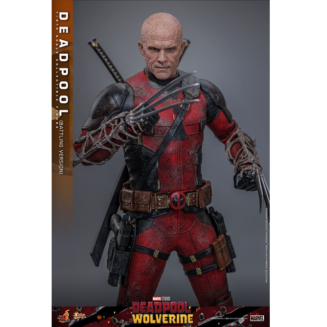 Deadpool & Wolverine Movie Masterpiece Action Figure 1/6 Deadpool (Battling Version) 31cm Deadpool & Wolverine Movie Masterpiece Action Figure 1/6 Deadpool (Battling Version) 31cm
