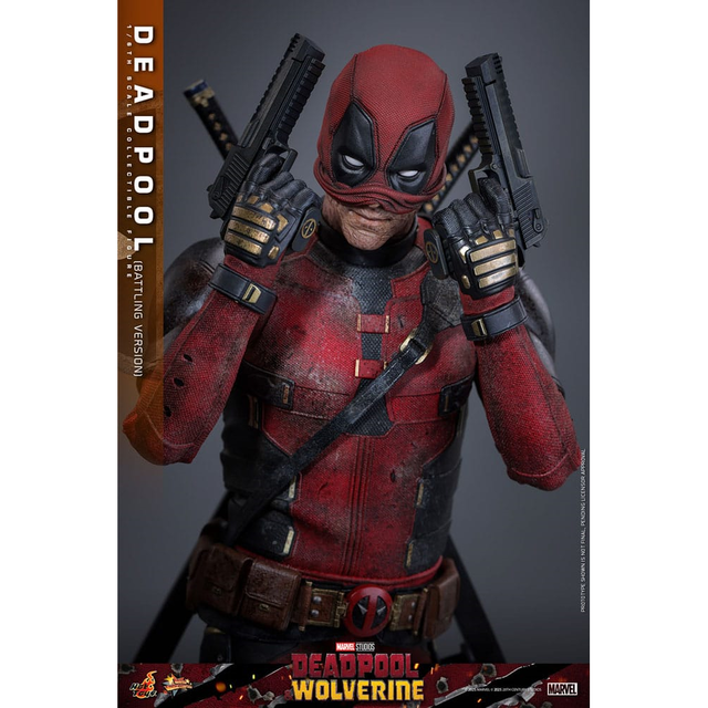 Deadpool & Wolverine Movie Masterpiece Action Figure 1/6 Deadpool (Battling Version) 31cm Deadpool & Wolverine Movie Masterpiece Action Figure 1/6 Deadpool (Battling Version) 31cm
