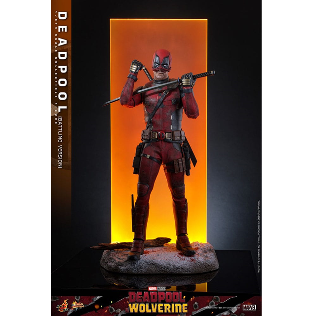 Deadpool & Wolverine Movie Masterpiece Action Figure 1/6 Deadpool (Battling Version) 31cm Deadpool & Wolverine Movie Masterpiece Action Figure 1/6 Deadpool (Battling Version) 31cm