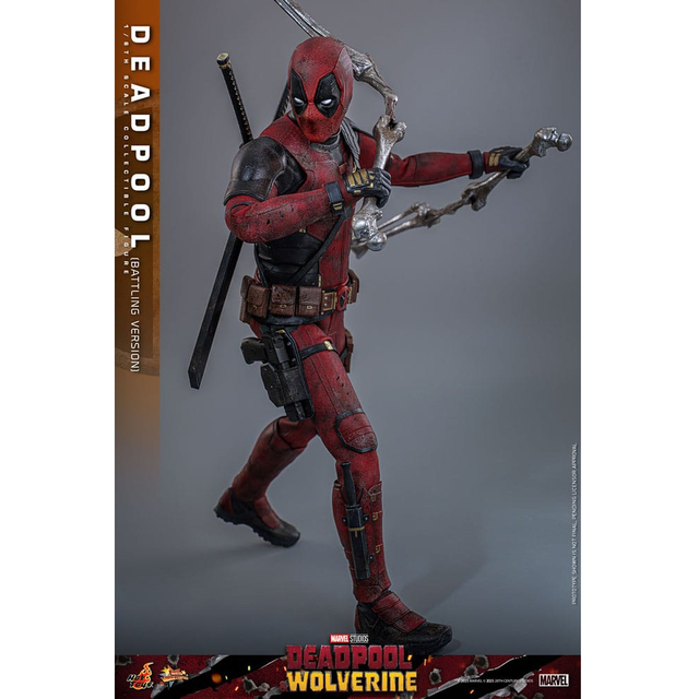 Deadpool & Wolverine Movie Masterpiece Action Figure 1/6 Deadpool (Battling Version) 31cm Deadpool & Wolverine Movie Masterpiece Action Figure 1/6 Deadpool (Battling Version) 31cm