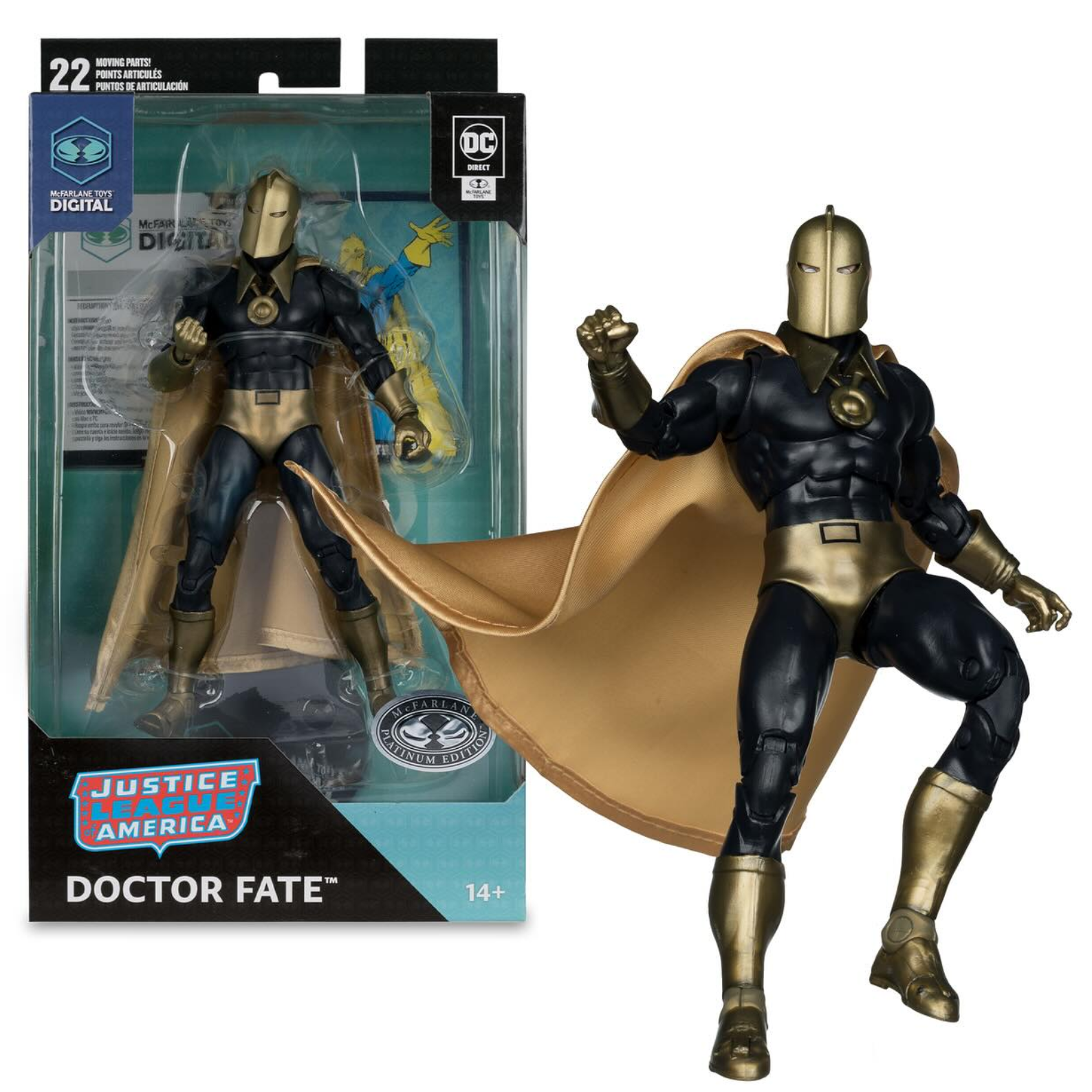 McFarlane Doctor Fate (DC: The Silver Age) afbeelding