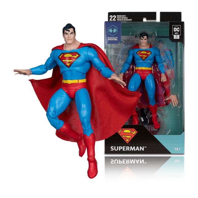 DC Direct McFarlane Digital Superman (DC: The Silver Age) 18cm