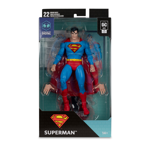 DC Direct McFarlane Digital Superman (DC: The Silver Age) 18cm
