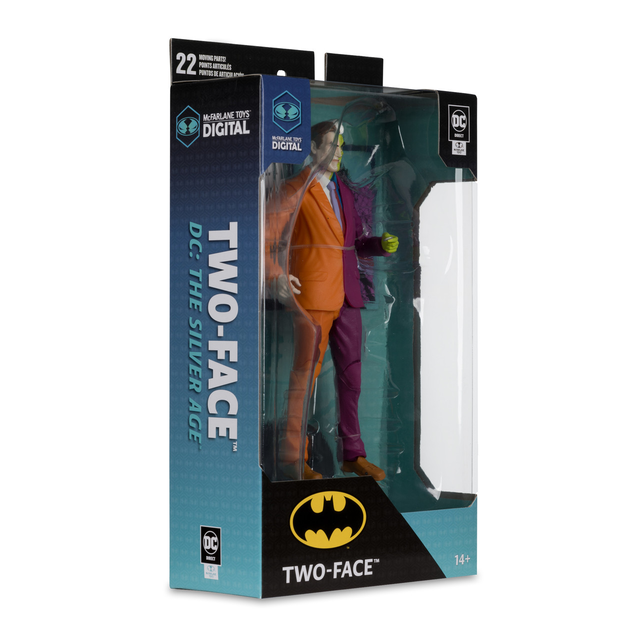 DC Direct McFarlane Digital Two-Face (DC: The Silver Age) 18cm