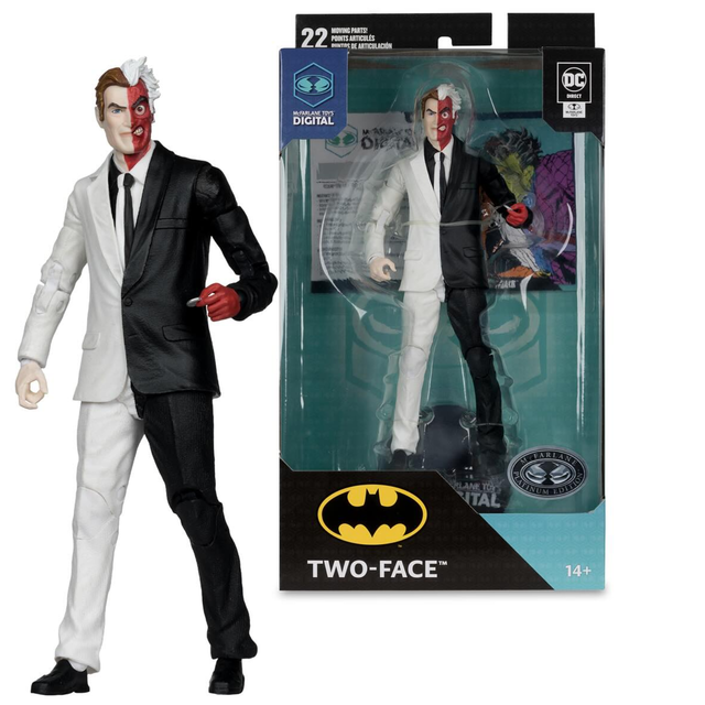 DC Direct McFarlane Digital Two-Face (DC: The Silver Age) 18cm