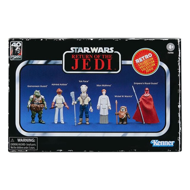Star Wars Episode VI Retro Collection Action Figure 6-Pack Star Wars Episode VI Retro Collection Action Figure 6-Pack