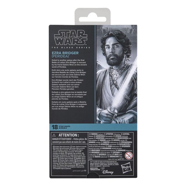 Star Wars: Ahsoka The Black Series Ezra Bridger (Peridea) Action Figure 15cm Star Wars: Ahsoka The Black Series Ezra Bridger (Peridea) Action Figure 15cm