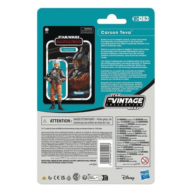 Star Wars: the Mandalorian Vintage Collection Carson Teva 10cm
