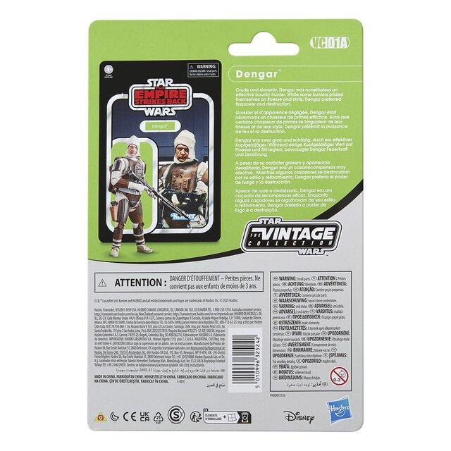 Star Wars: the Empire Strikes Back Vintage Collection Dengar 10cm Star Wars: the Empire Strikes Back Vintage Collection Dengar 10cm
