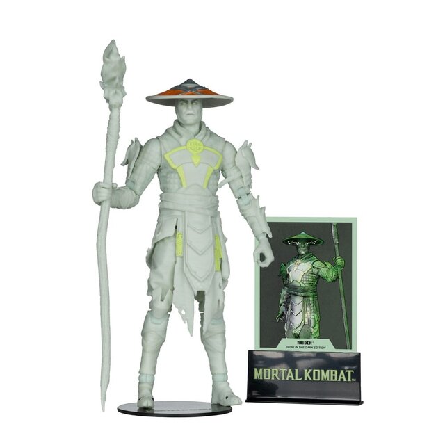 Mortal Kombat Raiden Glow in the Dark Edition (Gold Label) 18cm