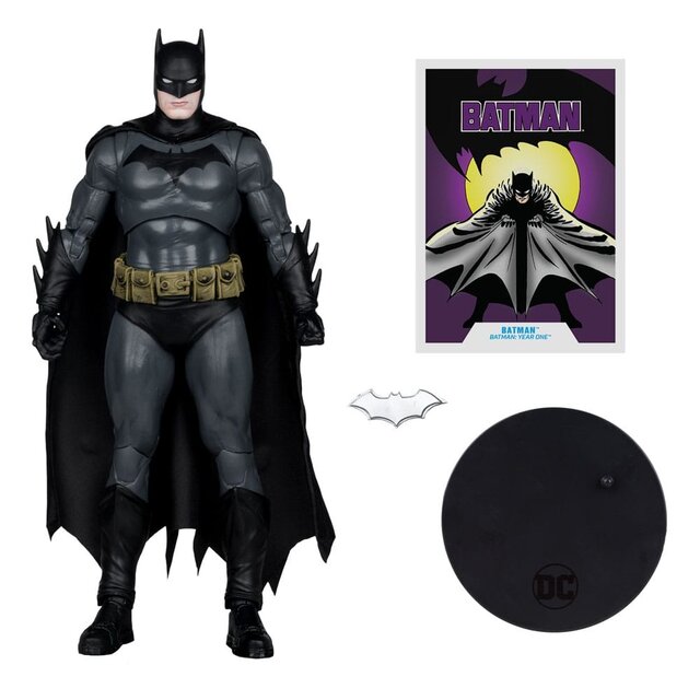 DC Multiverse Batman Year One (Part 4) Batman Action Figure (Gold Label) 18cm DC Multiverse Batman Year One (Part 4) Batman Action Figure (Gold Label) 18cm