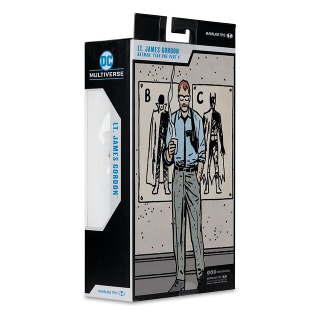 DC Multiverse Batman Year One (Part 4) Lt. James Gordon Action Figure (Gold Label) 18cm DC Multiverse Batman Year One (Part 4) Lt. James Gordon Action Figure (Gold Label) 18cm