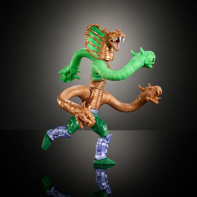 MOTU x TMNT: Turtles of Grayskull Deluxe King Hiss 14cm