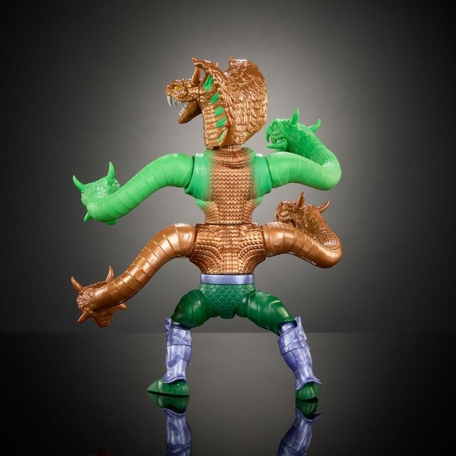 MOTU x TMNT: Turtles of Grayskull Deluxe King Hiss 14cm