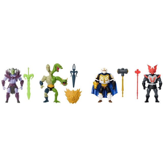 Masters of the Universe Origins Battle for Eternia 4-Pack 14cm Masters of the Universe Origins Battle for Eternia 4-Pack 14cm