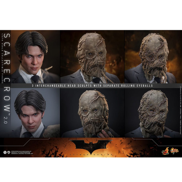 Batman Begins Movie Masterpiece Action Figure 1/6 Scarecrow 30cm Batman Begins Movie Masterpiece Action Figure 1/6 Scarecrow 30cm