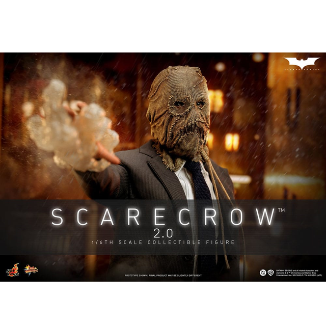 Batman Begins Movie Masterpiece Action Figure 1/6 Scarecrow 30cm Batman Begins Movie Masterpiece Action Figure 1/6 Scarecrow 30cm