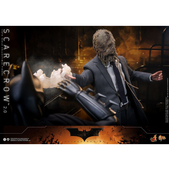 Batman Begins Movie Masterpiece Action Figure 1/6 Scarecrow 30cm Batman Begins Movie Masterpiece Action Figure 1/6 Scarecrow 30cm