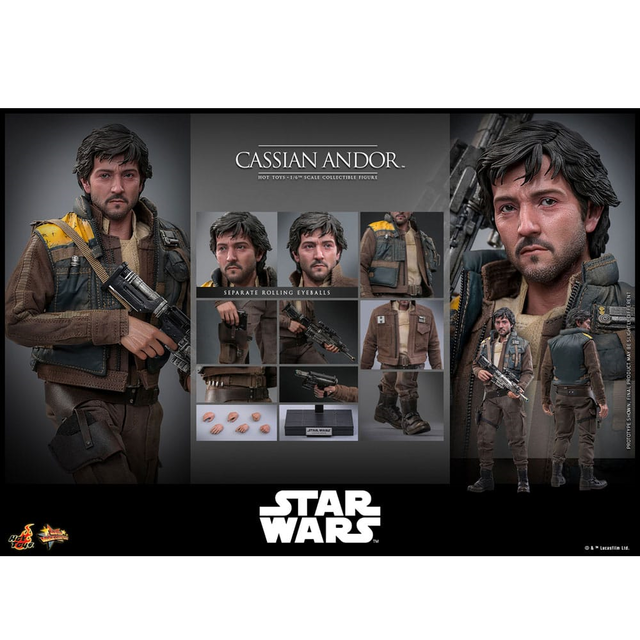 Rogue One: A Star Wars Story Action Figure 1/6 Cassian Andor 30cm