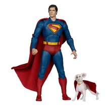 DC Multiverse Superman & Krypto Deluxe Theatrical Edition 18cm