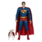 DC Multiverse Superman & Krypto Deluxe Theatrical Edition 18cm