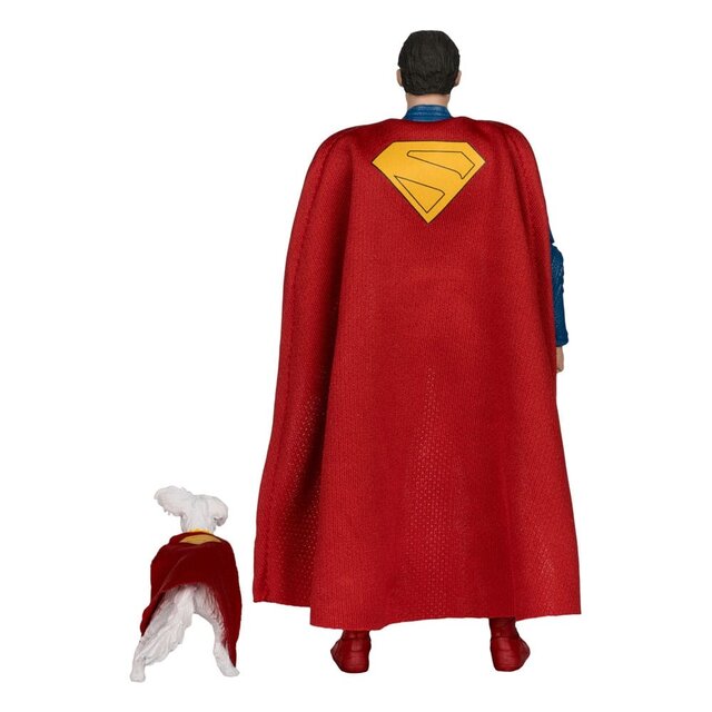 DC Multiverse Superman & Krypto Deluxe Theatrical Edition 18cm