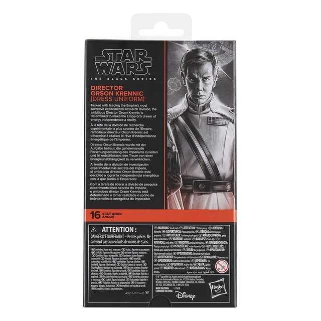 Star Wars: Andor Black Series Director Orson Krennic (Dress Uniform) Action Figure 15cm