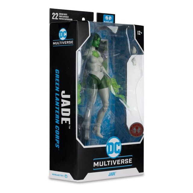 Green Latern Corps DC Multiverse Action Figure Jade (Red Platinum Edition) 18cm