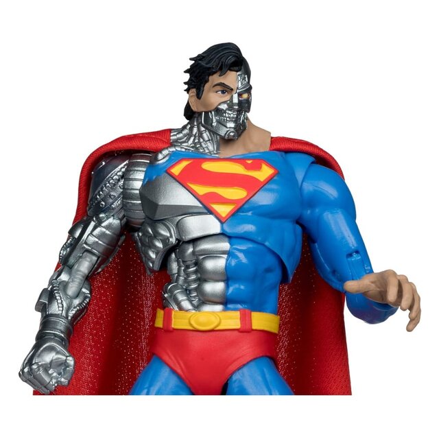 Revenge of the Green Lanterns DC Multiverse Action Figure Cyborg Superman 18cm