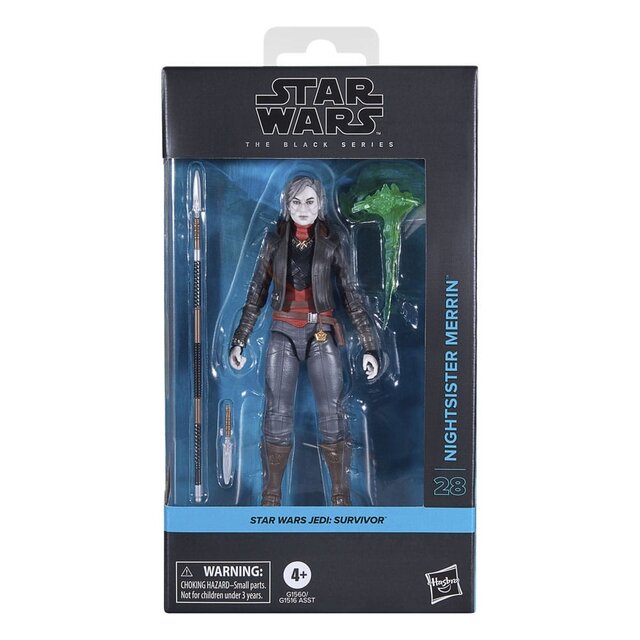 Star Wars Jedi Survivor The Black Series Nightsister Merrin Action Figure 15cm