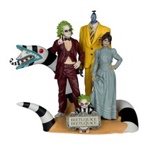 Beetlejuice Beetlejuice Movie Maniacs PVC Statue 4-Pack 15cm