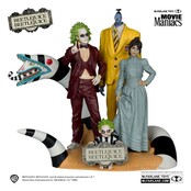 Beetlejuice Beetlejuice Movie Maniacs PVC Statue 4-Pack 15cm